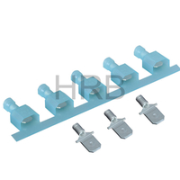 6,35 × 0,8 mm Laschengröße, Durchmesser 4,06 mm männlicher Schnelltrennanschluss