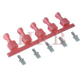 4,75 x 0,5 mm Laschengröße, Durchmesser 5,84 mm, Schnelltrennklemme